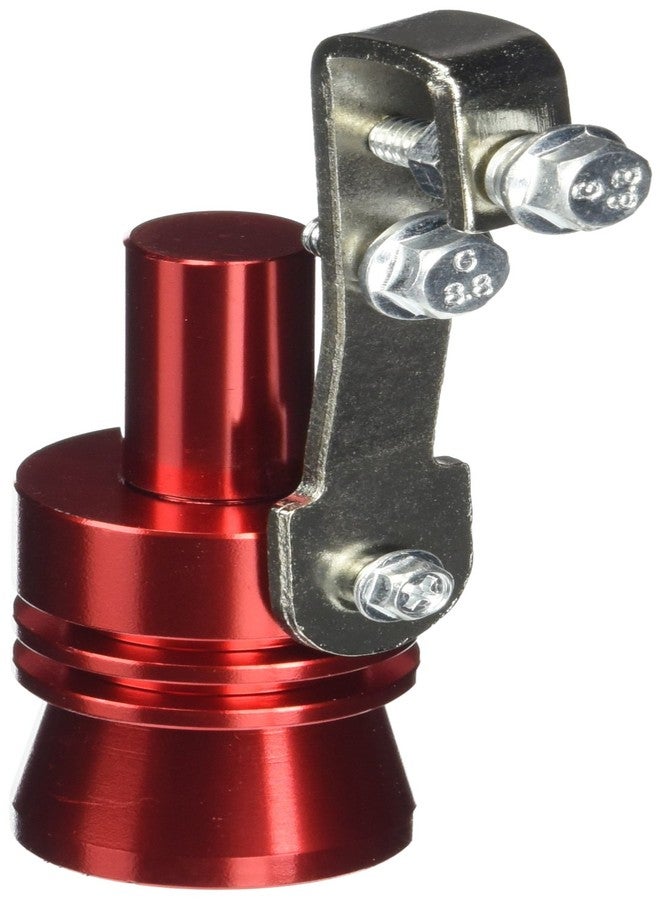 DEWHEL Universal Aluminum Turbo Sound Exhaust Muffler Pipe Whistle -XL -Red - Image 2