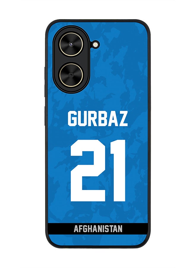 Stylizedd For Xiaomi Poco C71 / Redmi A5 4G Case,Slim fit Camera Protection, Shockproof Thin Phone cover  - Afghanistan Rahmanullah Gurbaz Jersey  21