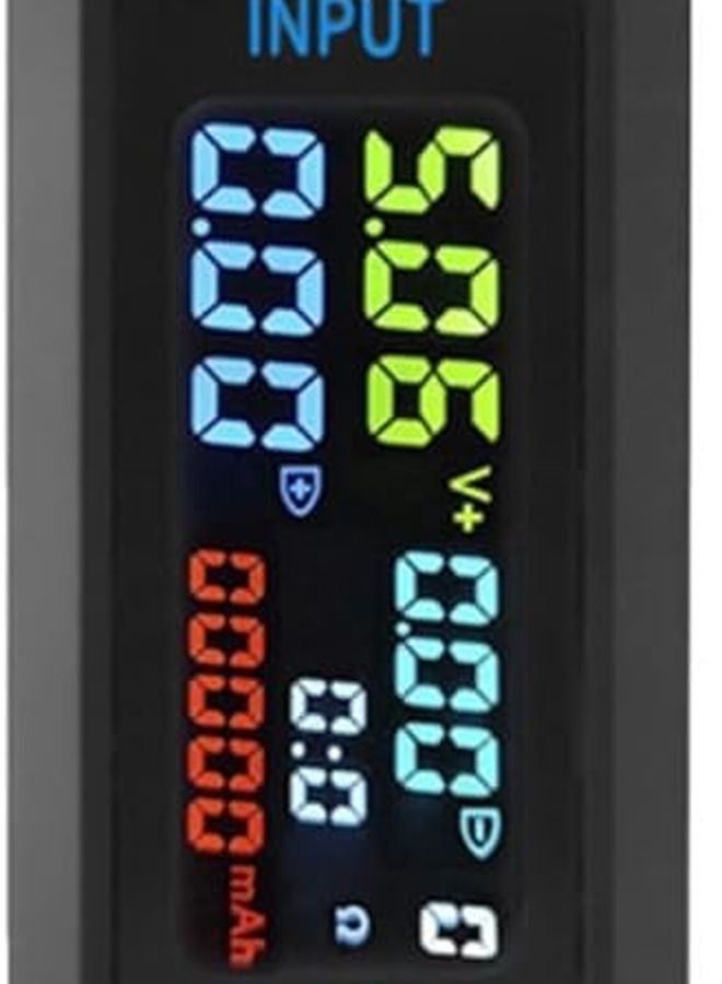 USB Port Digital LCD Capacity Tester 4 5 36V For Power Banks Phones Laptops Type C Devices - Image 5