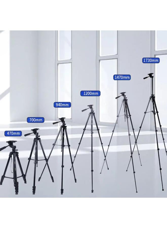 Jmary 2 In 1 Horizontal-Axis & Overhead Tripod With 5-Section - 1.73 mm - Image 4
