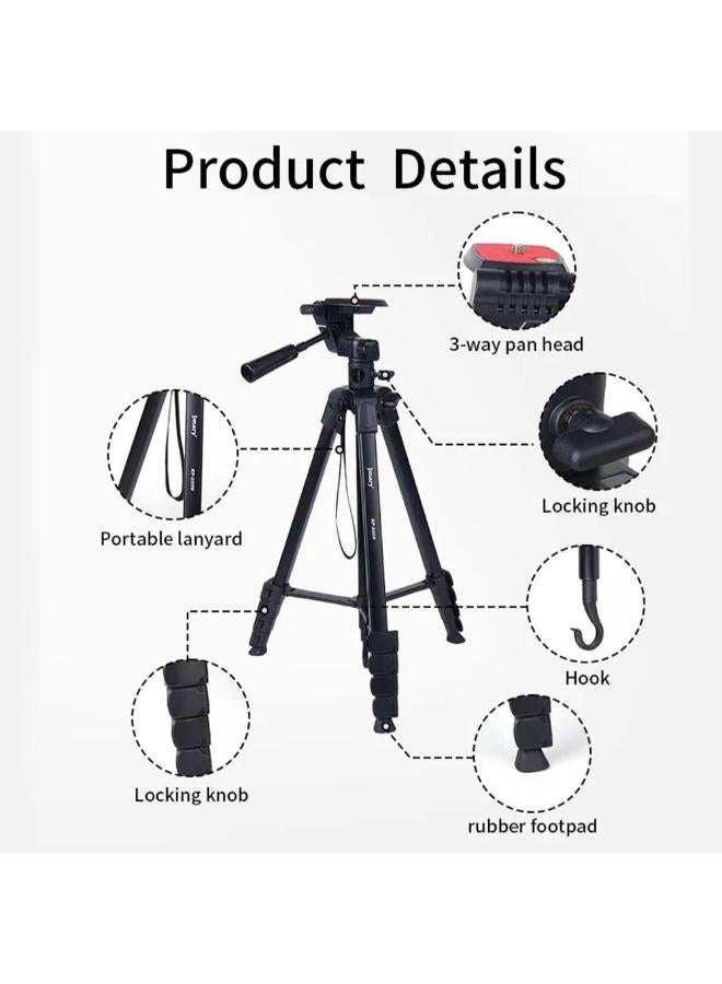 Jmary 2 In 1 Horizontal-Axis & Overhead Tripod With 5-Section - 1.73 mm - Image 3