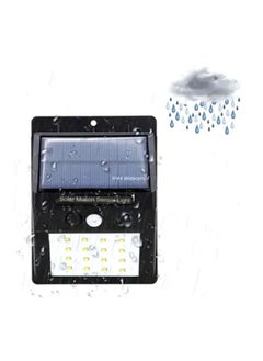 Rabos 20 LED Solar Motion Sensor Light Black/White 6x10cm  - Image 2