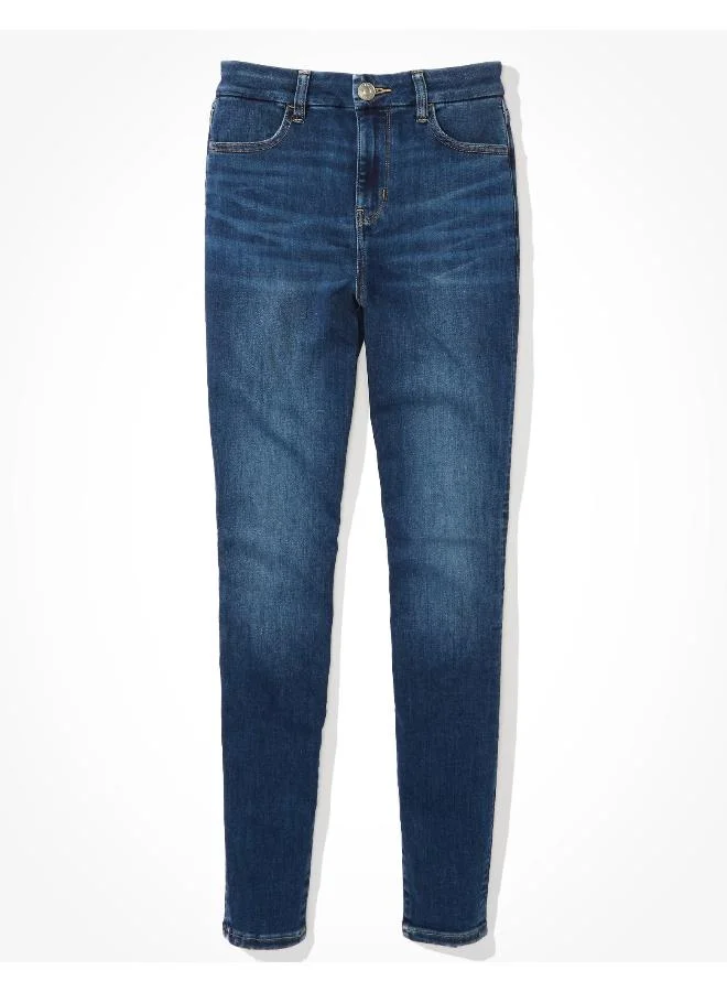 امريكان ايجل AE Ne(x)t Level Curvy High-Waisted Jegging