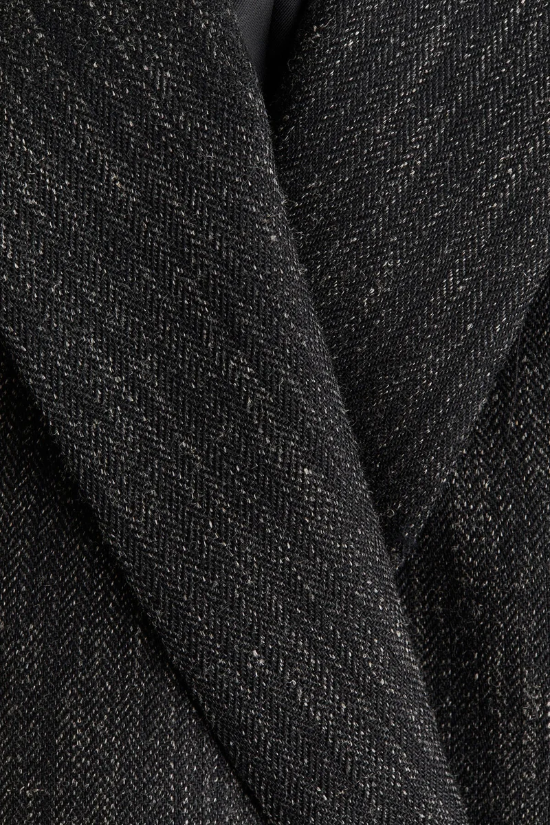 H&M Double-breasted wool-blend blazer