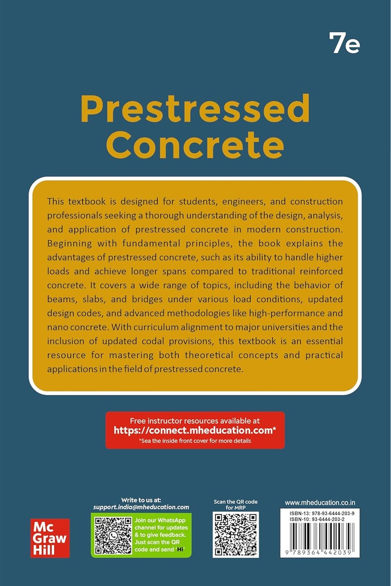 Prestressed Concrete | 7th Edition | N Krishna Raju & Arghadeep Laskar - Image 2