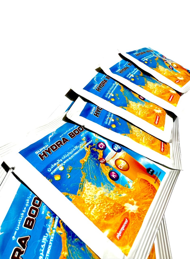 Safety Plus World Hydra Boost ORS (With Vitamin C) - Fortified with Electrolytes & Minerals (Pack of 10 sachets) - Image 2
