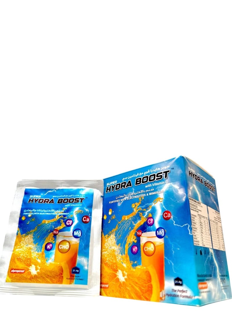 Safety Plus World Hydra Boost ORS (With Vitamin C) - Fortified with Electrolytes & Minerals (Pack of 10 sachets) - Image 3