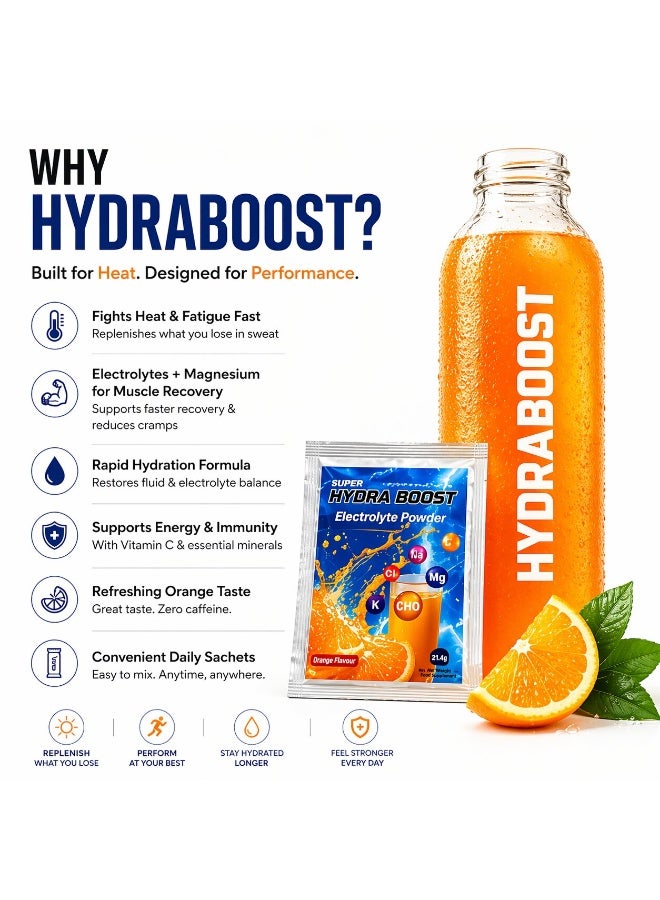 Safety Plus World Hydra Boost ORS (With Vitamin C) - Fortified with Electrolytes & Minerals (Pack of 10 sachets) - Image 3