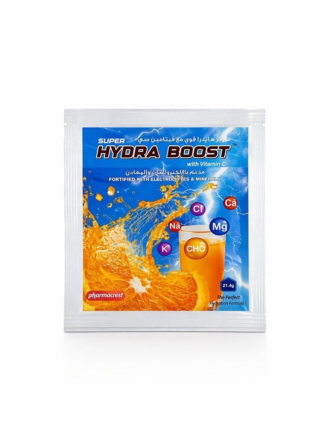 Safety Plus World Hydra Boost ORS (With Vitamin C) - Fortified with Electrolytes & Minerals (Pack of 10 sachets) - Image 2