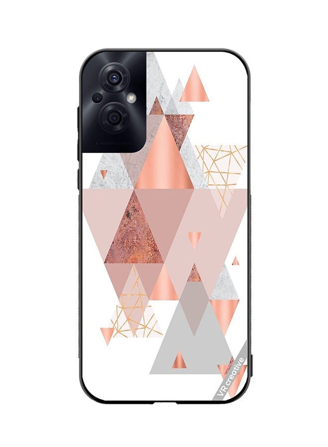 VR CREATIVE Protective Case Cover For Oppo Reno8 Z Texture Design Multicolour - Image 1
