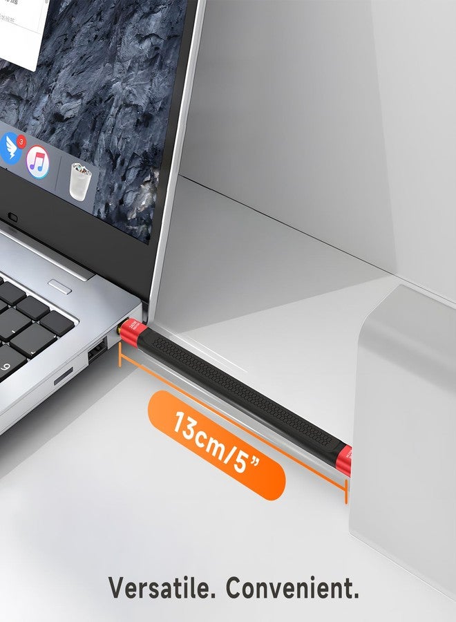 GMCELL Short Thunderbolt 5 USB-C Cable: 5-inch USBC 80Gbps Data Transfer - 240W PD Fast Charging (Gray) - Image 5