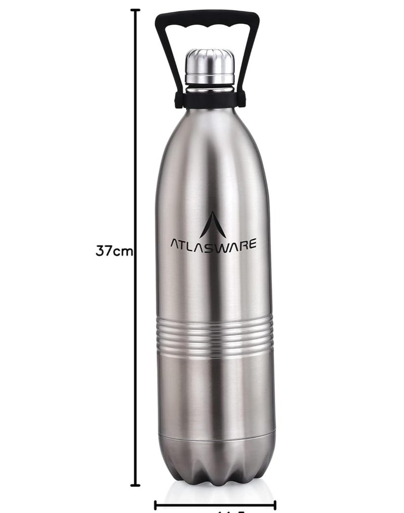 Atlasware Hot & Cold Vacuum Bottle - 1750 ml - Image 4