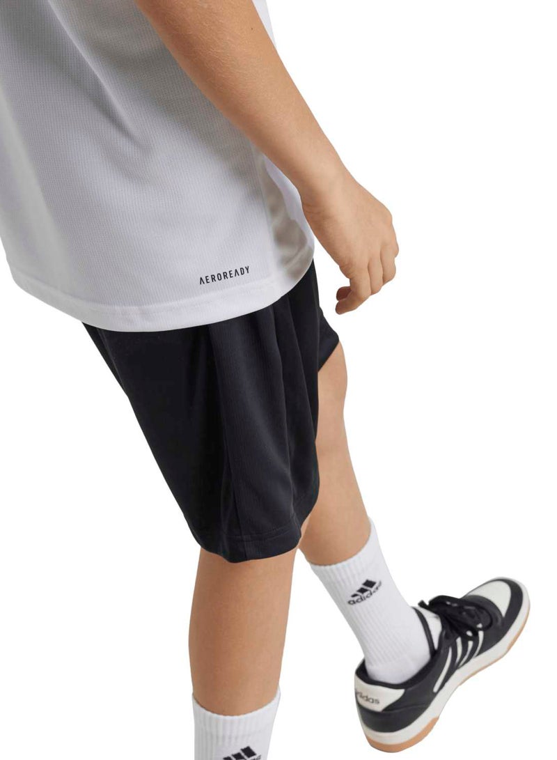Adidas Train Essentials Logo Regular Fit T-Shirt Junior - Image 4