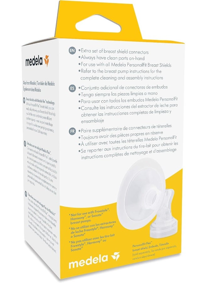 Medela Spare or Replacement PersonalFit Connectors compatible with Pump in Style Advanced Breast Pump - Image 4