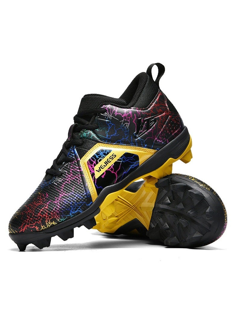 SKT Shiketro New Lace-up Soccer Shoes, Sneakers, Baseball Shoes, Softball Shoes, Tennis Shoes, Outdoor Training Shoes Comfortable Breathable for Men and Women  - Image 1