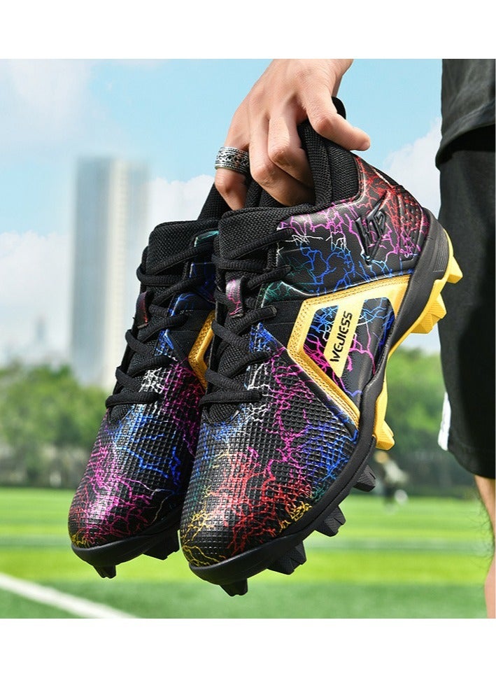 SKT Shiketro New Lace-up Soccer Shoes, Sneakers, Baseball Shoes, Softball Shoes, Tennis Shoes, Outdoor Training Shoes Comfortable Breathable for Men and Women  - Image 4