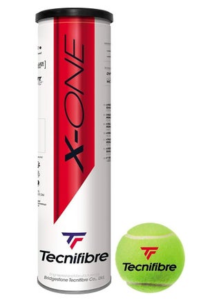 Tecnifibre X-One Tennis Balls - 4 Ball Can - ITF FFT FIT Approved - pzsku/Z4A2574A05E3243AD38EDZ/45/1748548780/9963dd89-0cd0-4b84-9070-ac651a9da211