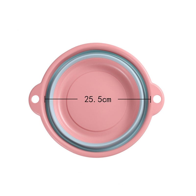 Potency Collapsible Portable Wash Basin Dishpan Kitchen Dish Pans Washing Basin Foldable Strainer Wash and Drain Dish Tub Drainer for RV, Camping, Marine, BBQ. - Image 5