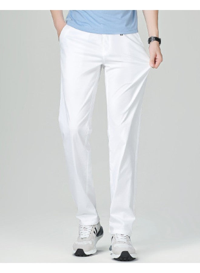 Fapai Autumn Men's Fashion Casual Pants Comfortable Mid-waist Slimming And Heightening Men's Casual Pants - Image 1