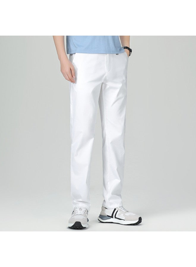 Fapai Autumn Men's Fashion Casual Pants Comfortable Mid-waist Slimming And Heightening Men's Casual Pants - Image 5