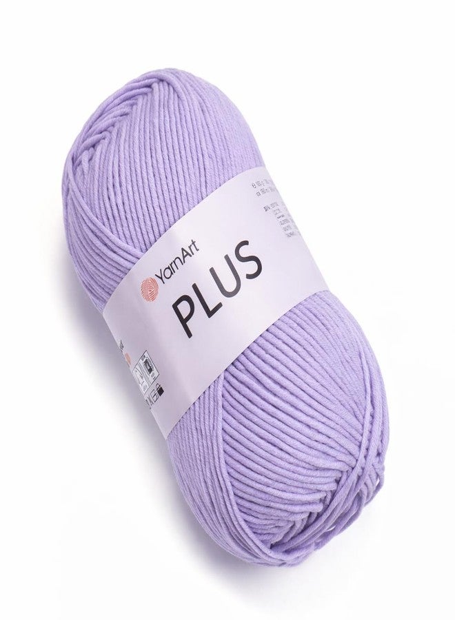 YarnArt J.Plus Cotton Blend Yarn - Knitting & Crochetting Soft Baby Yarn 55% Cotton 45% Acrylic, 100 g (3.5 oz), 160 m (174 yds), Weight : 4, (1 Skein) (69)
