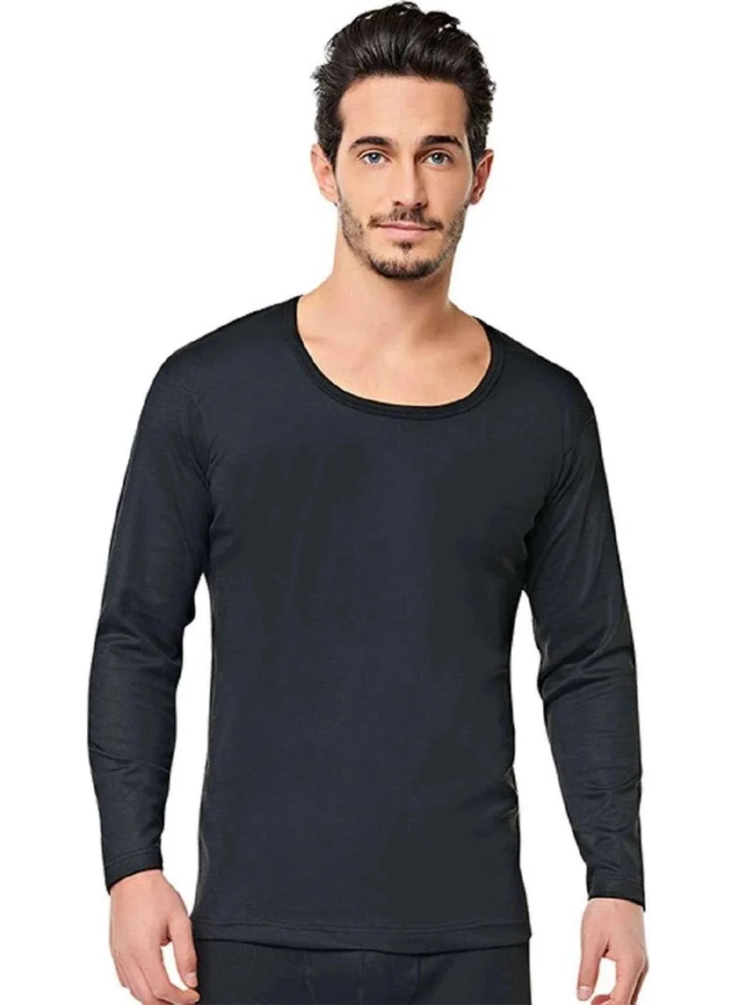Tutku Passion Men's Thermal Long Sleeve Undershirt 0126 - 2 Pieces