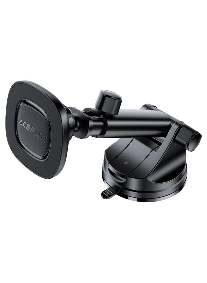 ACEFAST Magnetic Car Phone Holder D45, Powerful Magnets, Multi-angle Adjustment, In-Car Dashboard, Widely Compatible, Free rotation - Black - Image 1