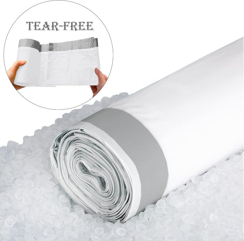 Reliable1st 18 Gallon Heavy Duty Compactor Trash Bags 50 Count Reinforced Drawstring Garbage Liners 1.2 Mil Thickness Fit 18 Gallon Compatible with Kitchenaid, Whirpool, GE 15 Inch Compactors GRAND SAVE! - Image 5