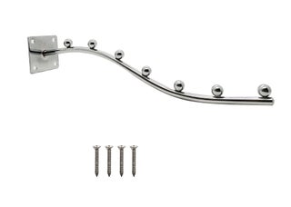 VOLO Beads Stainless Steel Heavy Duty Wall Mount 7 Ball pin Dots Hook Wall Drope Hanger with Hardware Fittings Pack of 1 Steel - pzsku/Z4A25BF3C1BFDB3F6D9F3Z/45/1748264775/30ab0e1e-1d26-4387-8aff-97806cda2ff6