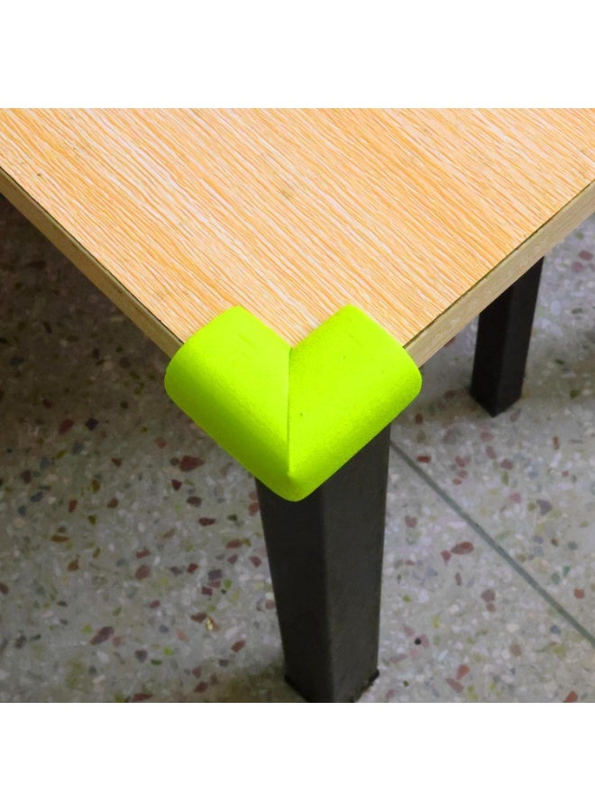 Soft Foam Corner and Edge Protector for Kids, Long Corner Guard, Child Safe Desk Protector, Green Corner Guard  - Image 3