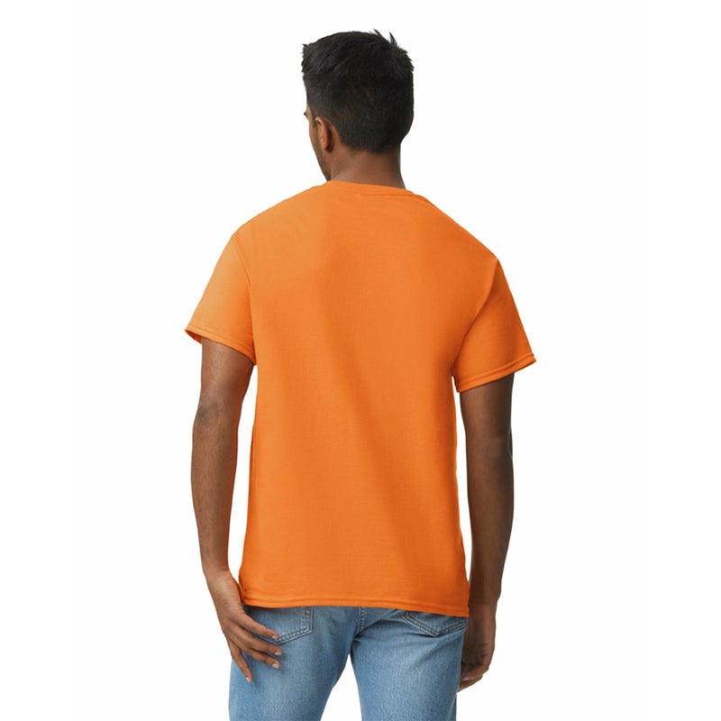 Gildan Adult Ultra Cotton T-Shirt, Style G2000, Multipack, Safety Orange (2-Pack), X-Large - Image 4
