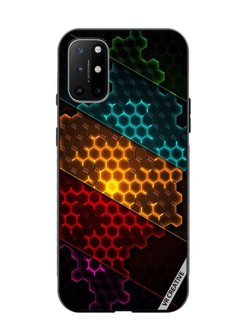 Protective Case Cover For OnePlus 8T Design Multicolour