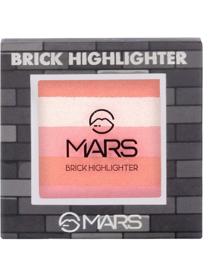 مارس أحمر الخدود وهايلايتر MARS Shimmer Brick Baked Highlighter (درجة اللون 02) - Image 4