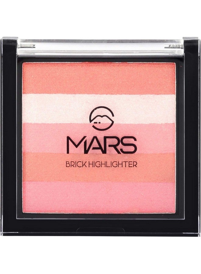 مارس أحمر الخدود وهايلايتر MARS Shimmer Brick Baked Highlighter (درجة اللون 02) - Image 2