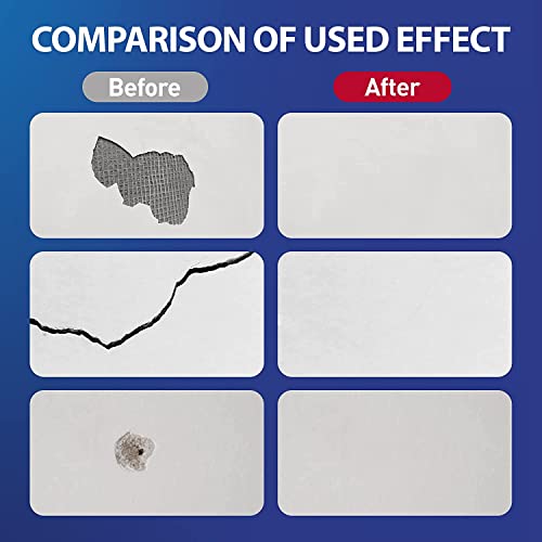BONCART Spackle Wall Repair Kit,Drywall Repair kit,Wall Mending Agent Putty with Scraper,Plaster Wall Repair Paste for Wall Crack/Nail Hole/Graffiti,Wall Surface - Image 5