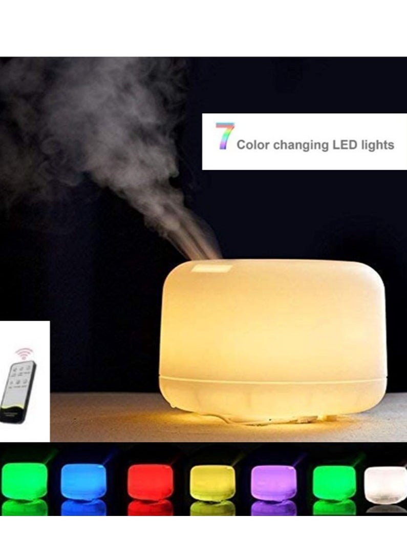 Filly - Aroma Diffuser Essential oil aromatherapy machine Ultrasonic humidifier 7 colors LED light Night lamp Air purifier TIMING & POWER CUT soft mist - Image 1
