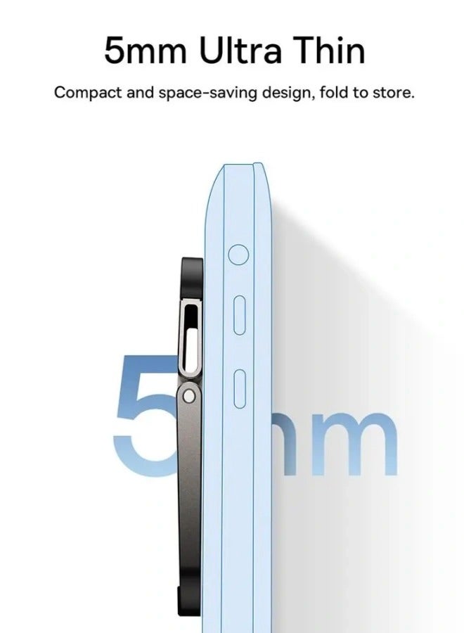 Portable invisible laptop stand, heightening pad suspended computer aluminum alloy, heat dissipation bracket (2 pieces) - Image 2