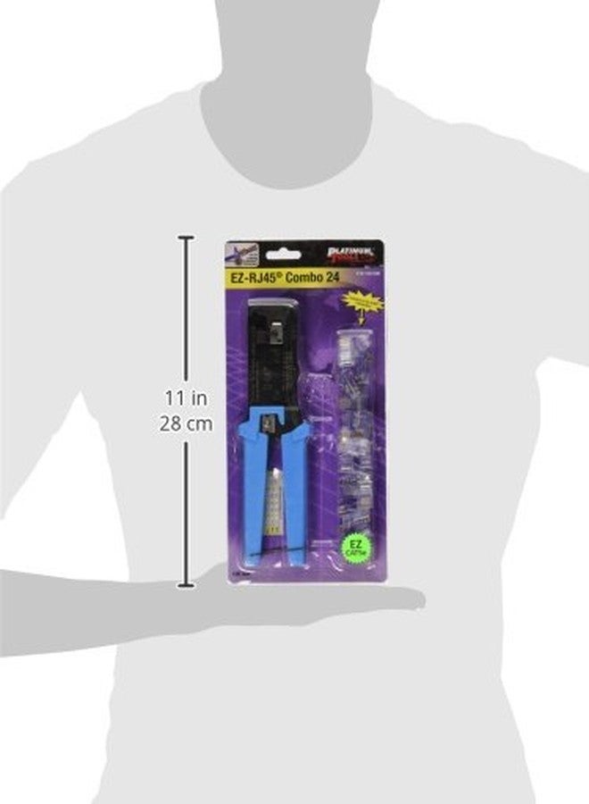 بلاتينيوم تولز مجموعة أدوات بلاتينيوم 100008 EZ-RJ45 - 24. صدفة. فضي - Image 3