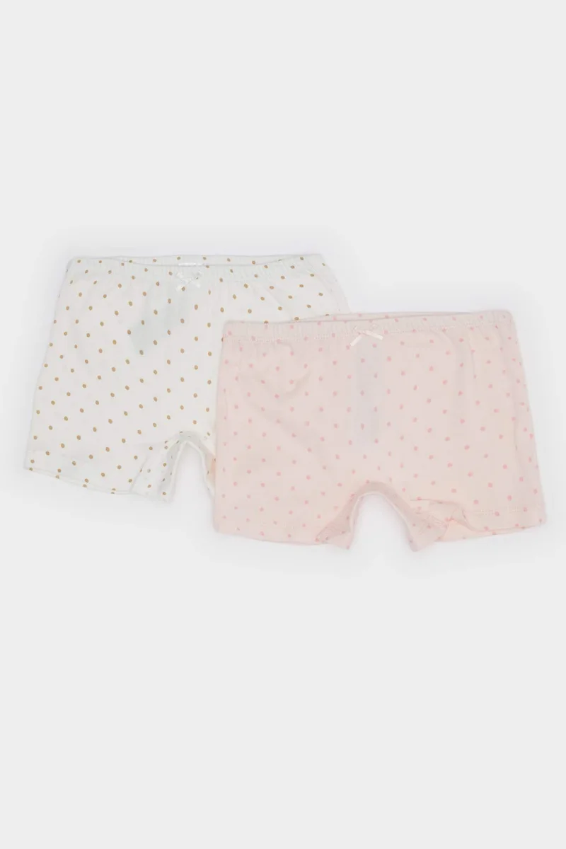 ديفاكتو Girl Patterned 2 Piece Boxers
