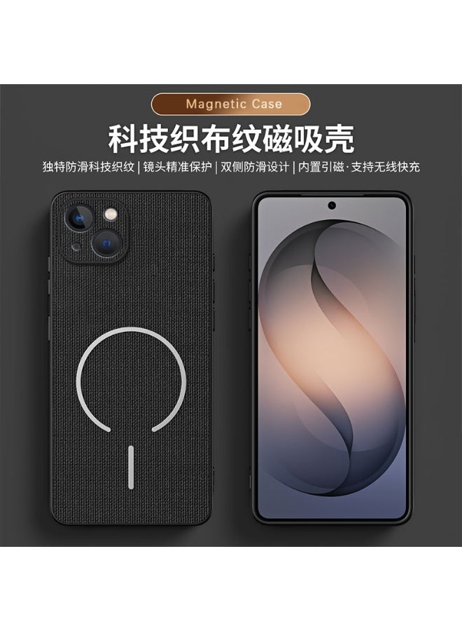 iPhone 15 Case with Magnetic Wireless Charging Compatibility,     Textured - Image 5