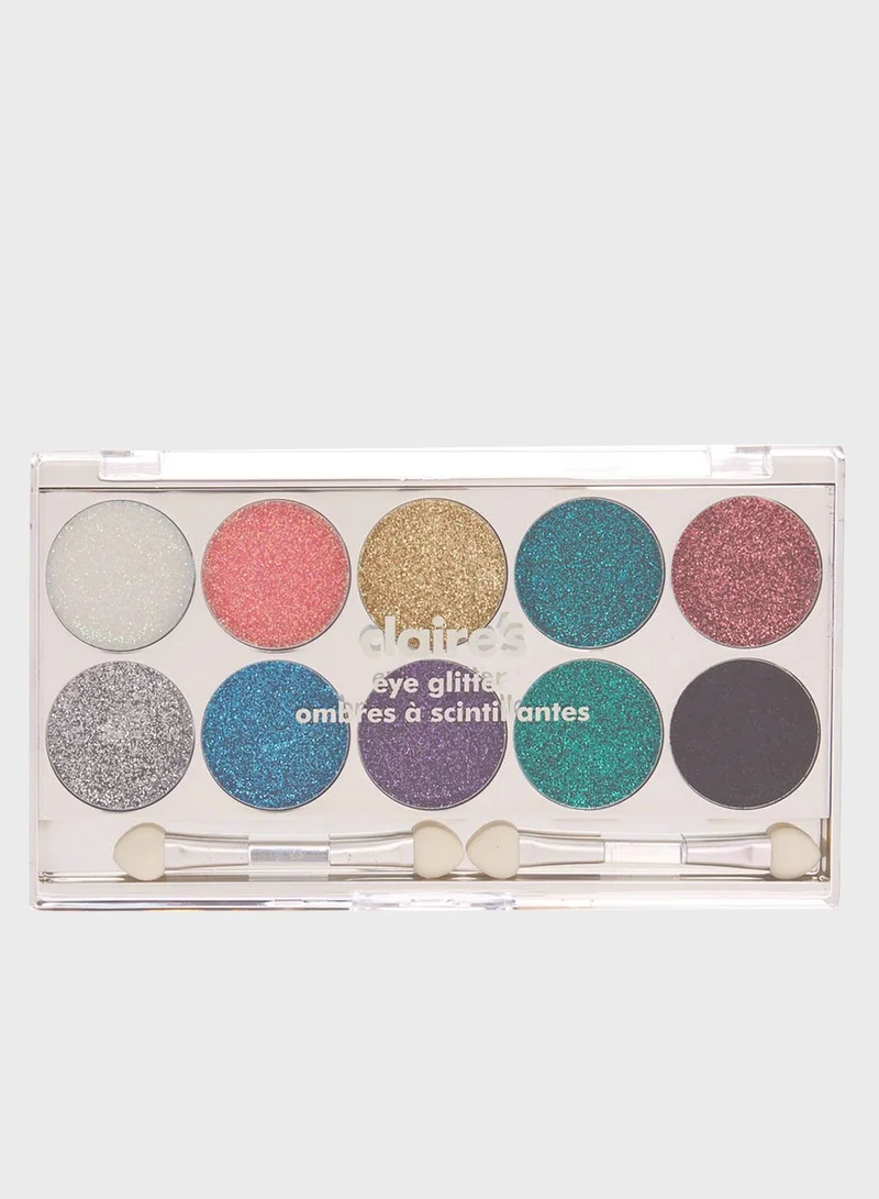 Claires Multi Rainbow Glitter Eyeshadow
