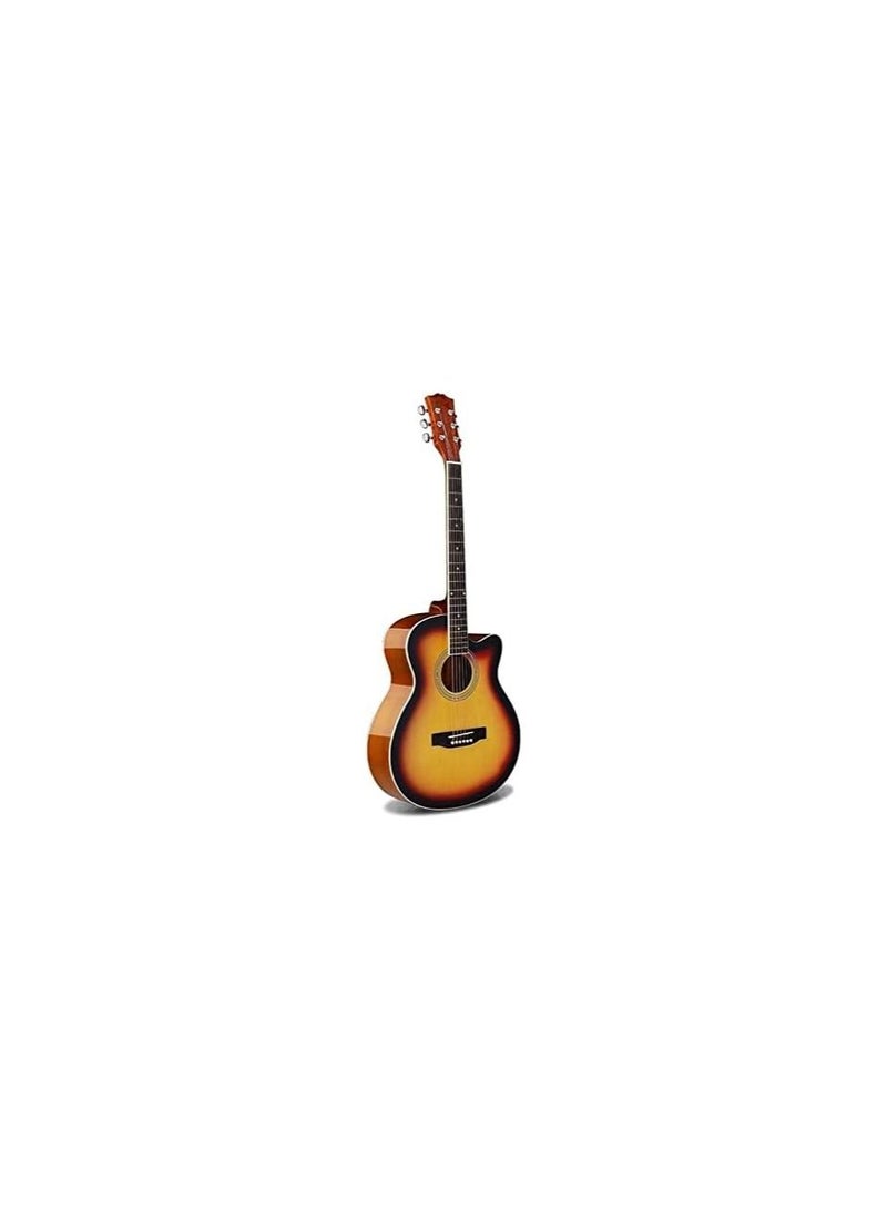 Megarya 40 inch Acoustic guitar combo with bag ,strap and stand - Image 3