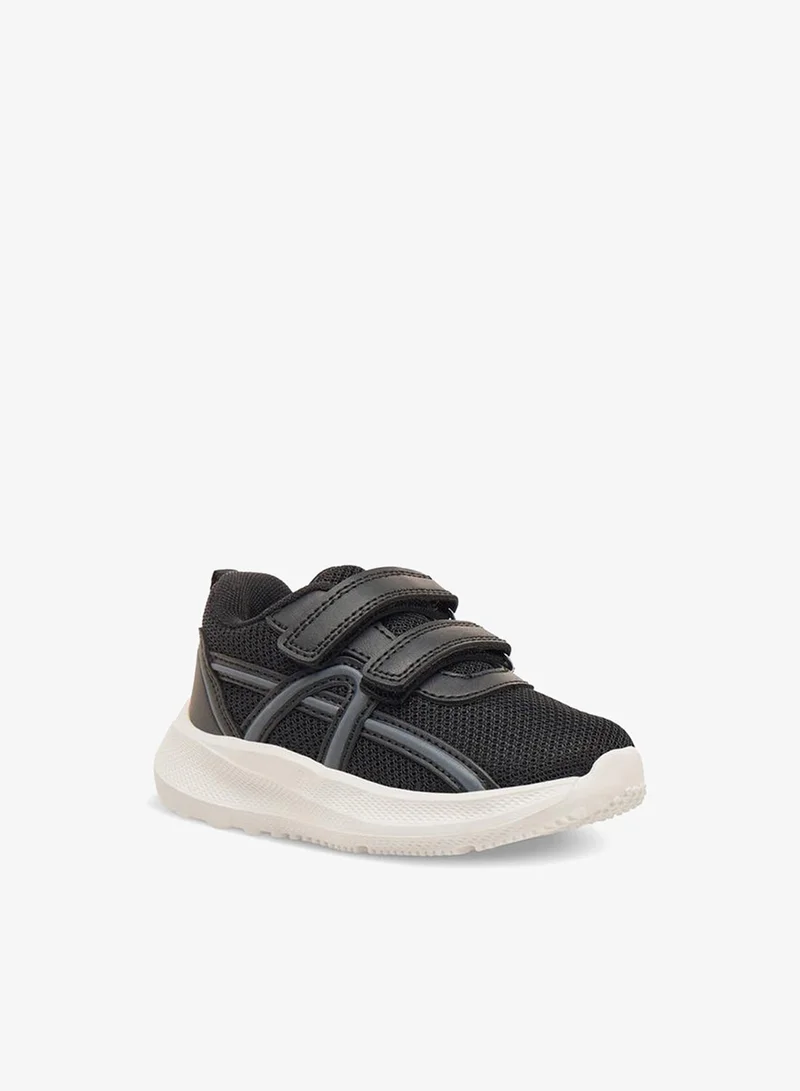 Barefeet Boys Textured Hook & Loop Sneakers