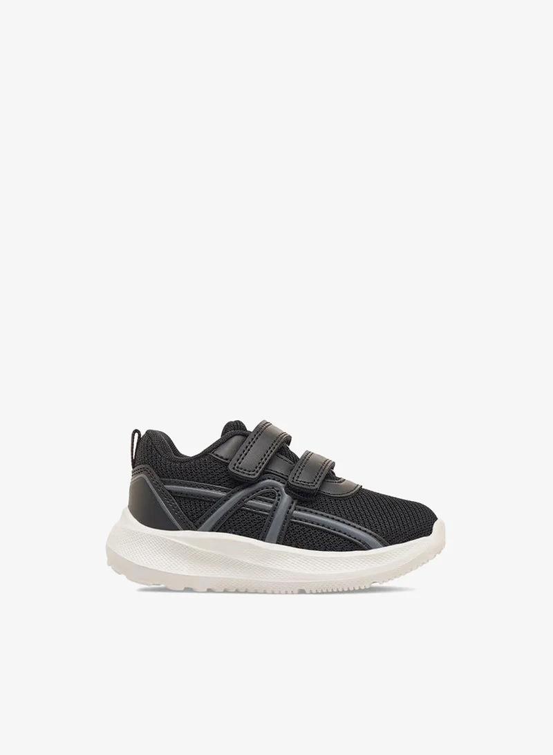 Barefeet Boys Textured Hook & Loop Sneakers