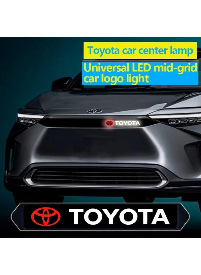 Vierex Front Grille Center Light Badge for Toyota Illuminated Car Logo Emblem for Corolla, Camry, RAV4, Avalon, Land Cruiser, Highlander, 4Runner, Tundra | LED Center Grille Light Car Styling Accessories - Image 3
