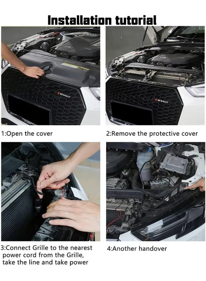 Vierex Front Grille Center Light Badge for Toyota Illuminated Car Logo Emblem for Corolla, Camry, RAV4, Avalon, Land Cruiser, Highlander, 4Runner, Tundra | LED Center Grille Light Car Styling Accessories - Image 4