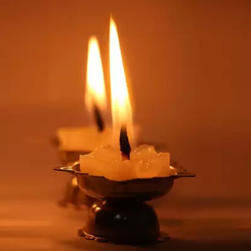 PurpleBliss Insta Pure Ghee DiyaInstaDiya Pack of 60 Candle