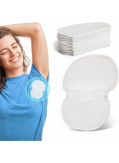 Generic Underarm Sweat Pads, 100Pcs Disposable Underarm Shields Pads for Clothing Sweating Comfortable Unflavored Non Sweat Armpit Protection, Comfortable Unflavored, Non VisibleUnderarm Sweat Pads, 100Pcs  - Image 1
