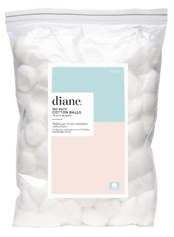 Diane Diane 100% Cotton Balls, DEE051, 100 Count (Pack of 1)  - Image 1