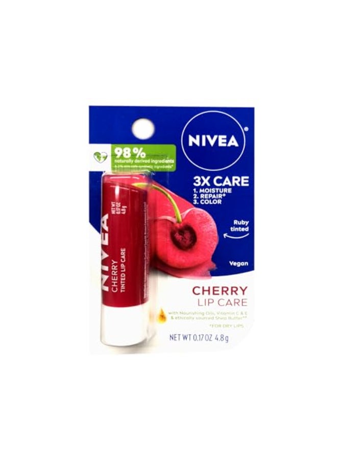 Nivea Lip Care Fruity Shine Cherry 48gm - Image 1